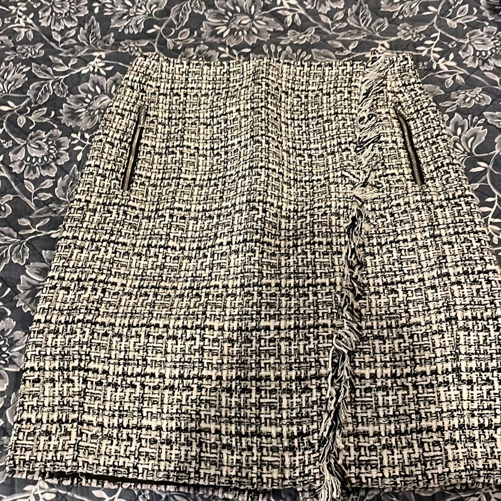 Calvin Klein holiday tweed pencil skirt 4